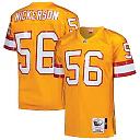 Zennovawear Men's Tampa Bay Buccaneers 1993 Hardy Nickerson Mitchell & Ness Orange Throwback Retired Player Jersey