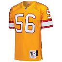 Zennovawear Men's Tampa Bay Buccaneers 1993 Hardy Nickerson Mitchell & Ness Orange Throwback Retired Player Jersey