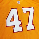 Zennovawear Men's Tampa Bay Buccaneers 1993 John Lynch Mitchell & Ness Orange Throwback Retired Player Jersey