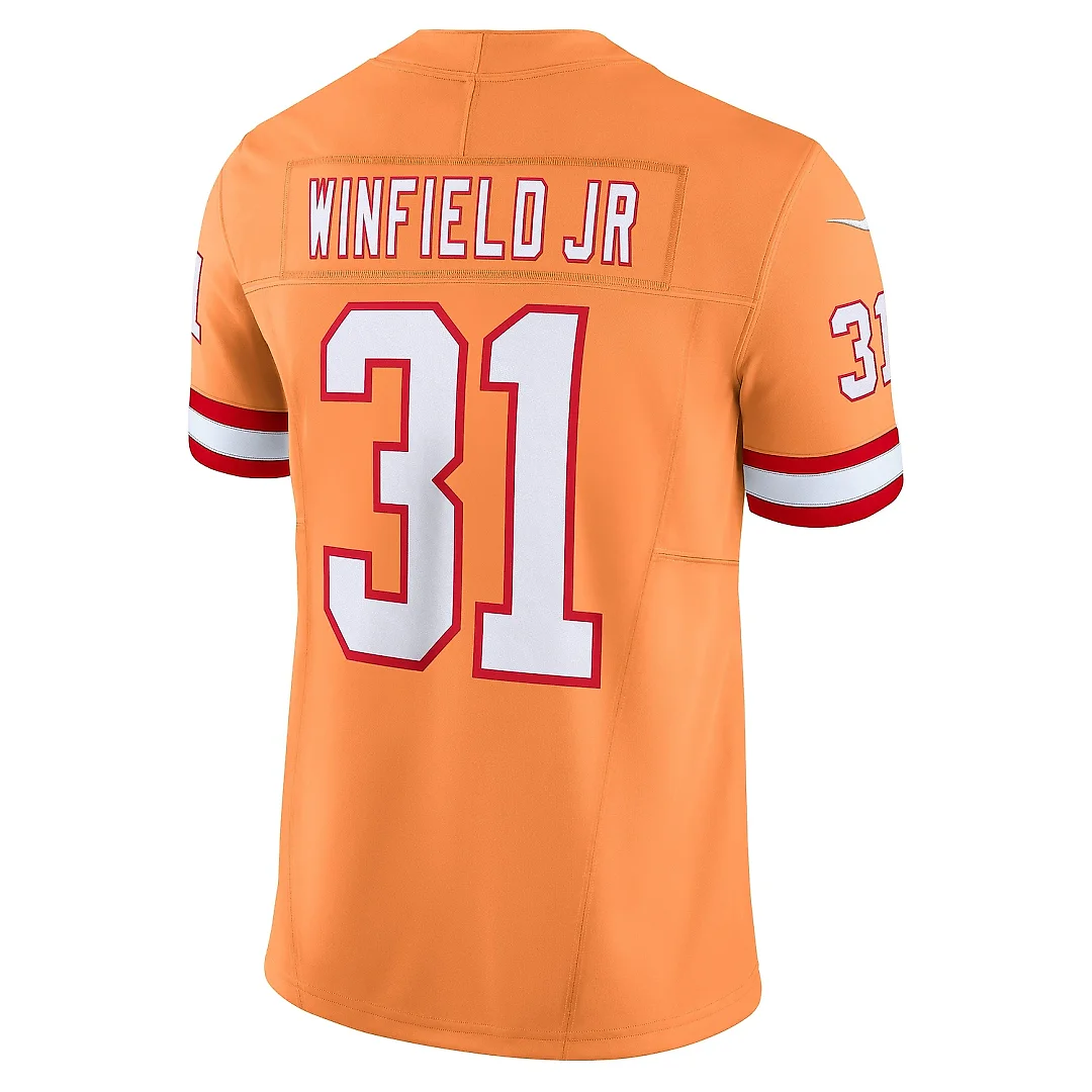 Zennovawear Men's Tampa Bay Buccaneers Antoine Winfield Jr. Orange Vapor F.U.S.E. Limited Jersey