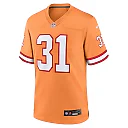 Zennovawear Men's Tampa Bay Buccaneers Antoine Winfield Jr. Orange Throwback Game Jersey