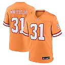 Zennovawear Men's Tampa Bay Buccaneers Antoine Winfield Jr. Orange Throwback Game Jersey