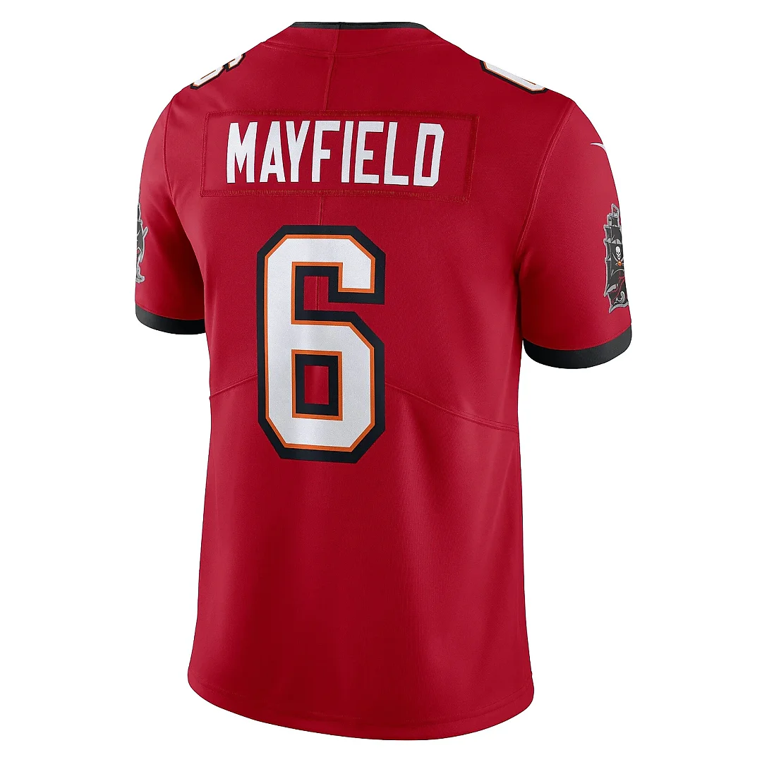 Zennovawear Men's Tampa Bay Buccaneers Baker Mayfield Red Vapor Untouchable Limited Jersey