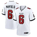 Zennovawear Men's Tampa Bay Buccaneers Baker Mayfield White Away Game Jersey