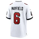 Zennovawear Men's Tampa Bay Buccaneers Baker Mayfield White Away Game Jersey