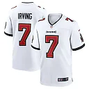 Zennovawear Men's Tampa Bay Buccaneers Bucky Irving White Game Jersey