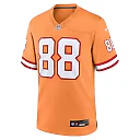 Zennovawear Men's Tampa Bay Buccaneers Cade Otton Orange Throwback Game Jersey