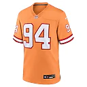 Zennovawear Men's Tampa Bay Buccaneers Calijah Kancey Orange Alternate Team Game Jersey