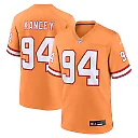 Zennovawear Men's Tampa Bay Buccaneers Calijah Kancey Orange Alternate Team Game Jersey