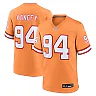 Zennovawear Men's Tampa Bay Buccaneers Calijah Kancey Orange Alternate Team Game Jersey