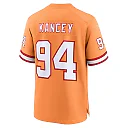 Zennovawear Men's Tampa Bay Buccaneers Calijah Kancey Orange Alternate Team Game Jersey