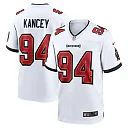 Zennovawear Men's Tampa Bay Buccaneers Calijah Kancey White Game Jersey