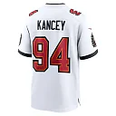 Zennovawear Men's Tampa Bay Buccaneers Calijah Kancey White Game Jersey