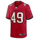 Zennovawear Men's Tampa Bay Buccaneers Cam Gill Red Game Jersey