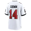 Zennovawear Men's Tampa Bay Buccaneers Chris Godwin White White Game Jersey