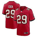 Zennovawear Men's Tampa Bay Buccaneers Christian Izien Red Game Jersey