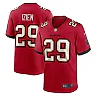 Zennovawear Men's Tampa Bay Buccaneers Christian Izien Red Game Jersey