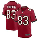 Zennovawear Men's Tampa Bay Buccaneers Deven Thompkins Red Game Player Jersey