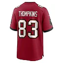 Zennovawear Men's Tampa Bay Buccaneers Deven Thompkins Red Game Player Jersey