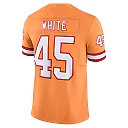 Zennovawear Men's Tampa Bay Buccaneers Devin White Orange Vapor F.U.S.E. Limited Jersey