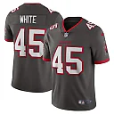 Zennovawear Men's Tampa Bay Buccaneers Devin White Pewter Vapor Limited Jersey