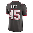 Zennovawear Men's Tampa Bay Buccaneers Devin White Pewter Vapor Limited Jersey