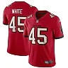Zennovawear Men's Tampa Bay Buccaneers Devin White Red Vapor Limited Jersey