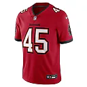 Zennovawear Men's Tampa Bay Buccaneers Devin White Red Vapor Untouchable Limited Jersey