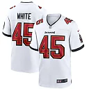 Zennovawear Men's Tampa Bay Buccaneers Devin White White Game Jersey