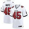 Zennovawear Men's Tampa Bay Buccaneers Devin White White Game Jersey