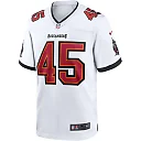 Zennovawear Men's Tampa Bay Buccaneers Devin White White Game Jersey