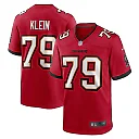 Zennovawear Men's Tampa Bay Buccaneers Elijah Klein Red Game Jersey