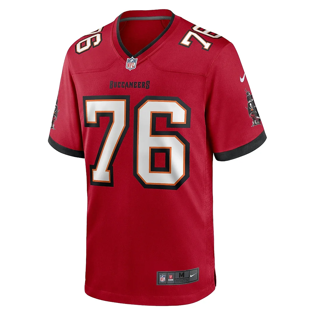 Zennovawear Men's Tampa Bay Buccaneers Iosua Opeta Red Game Jersey