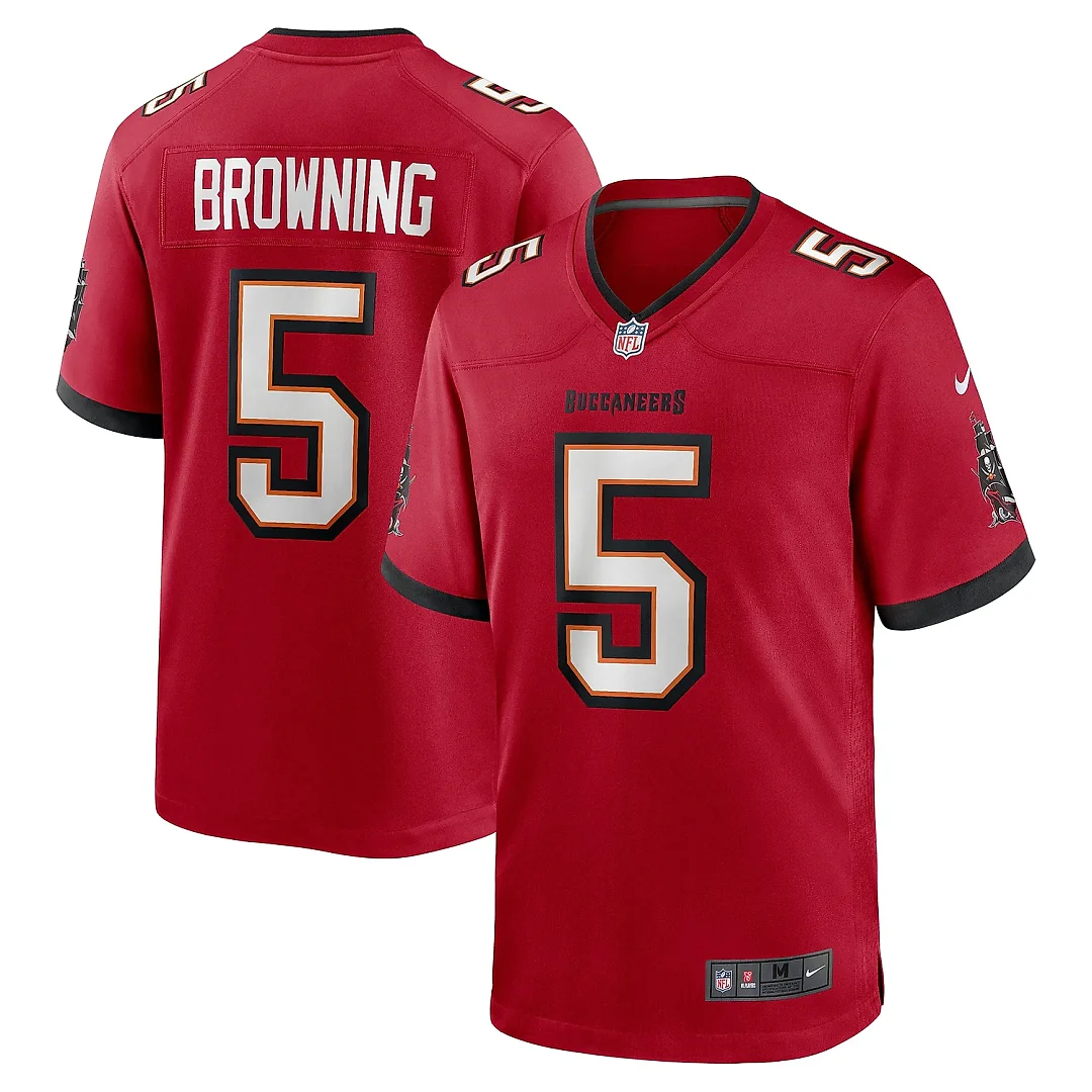 Zennovawear Men's Tampa Bay Buccaneers Jack Browning Red Game Jersey