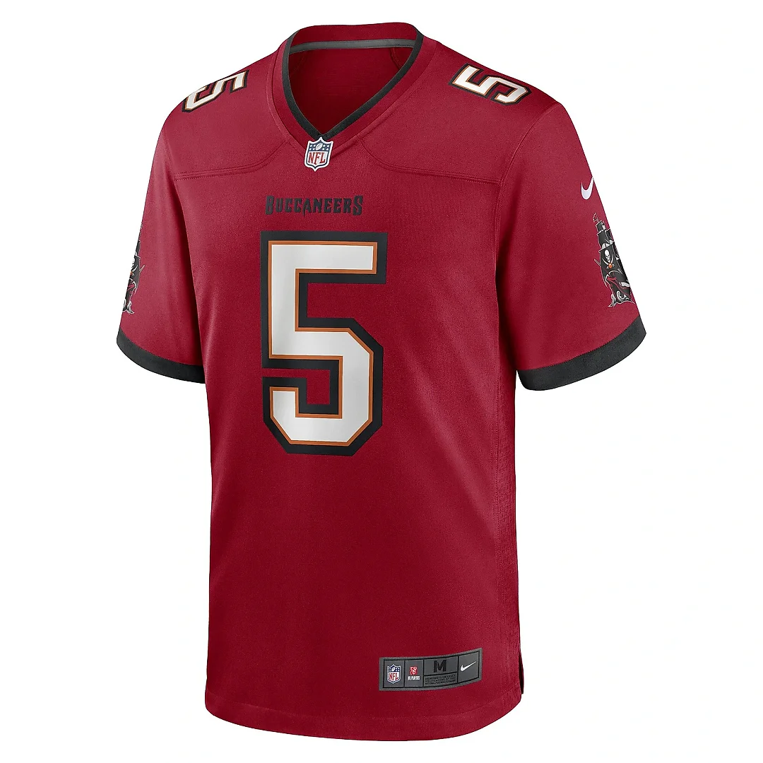 Zennovawear Men's Tampa Bay Buccaneers Jake Camarda Red Game Player Jersey