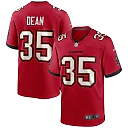 Zennovawear Men's Tampa Bay Buccaneers Jamel Dean Red Game Jersey
