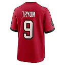 Zennovawear Men's Tampa Bay Buccaneers Joe Tryon Red Game Jersey