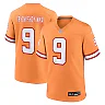 Zennovawear Men's Tampa Bay Buccaneers Joe Tryon-Shoyinka Orange Throwback Game Jersey