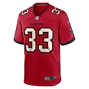 Zennovawear Men's Tampa Bay Buccaneers Jose Ramirez Red Game Jersey