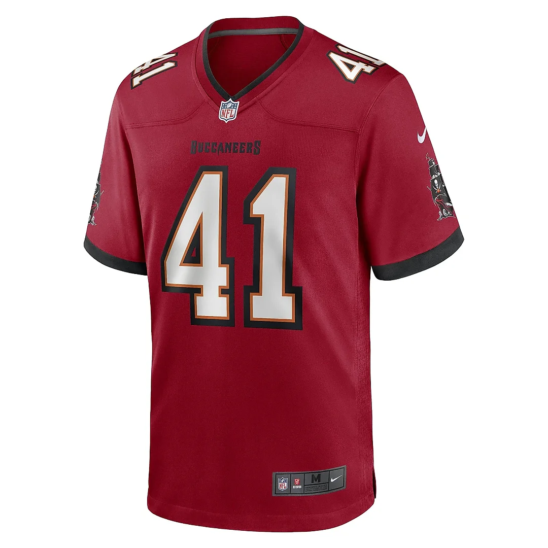 Zennovawear Men's Tampa Bay Buccaneers Ko Kieft Red Game Player Jersey