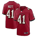Zennovawear Men's Tampa Bay Buccaneers Ko Kieft Red Game Player Jersey