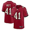 Zennovawear Men's Tampa Bay Buccaneers Ko Kieft Red Game Player Jersey