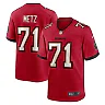 Zennovawear Men's Tampa Bay Buccaneers Lorenz Metz Red Game Jersey