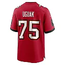 Zennovawear Men's Tampa Bay Buccaneers Lwal Uguak Red Game Jersey