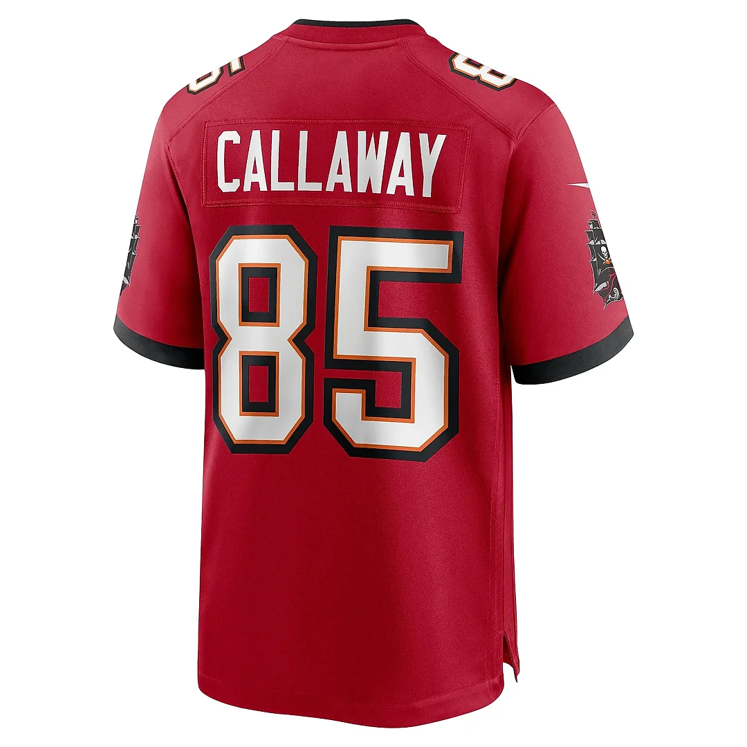 Zennovawear Men's Tampa Bay Buccaneers Marquez Callaway Red Game Jersey