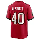 Zennovawear Men's Tampa Bay Buccaneers Mike Alstott Red Retired Player Game Jersey