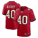 Zennovawear Men's Tampa Bay Buccaneers Mike Alstott Red Retired Player Game Jersey