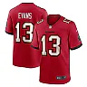 Zennovawear Men's Tampa Bay Buccaneers Mike Evans Red Game Jersey