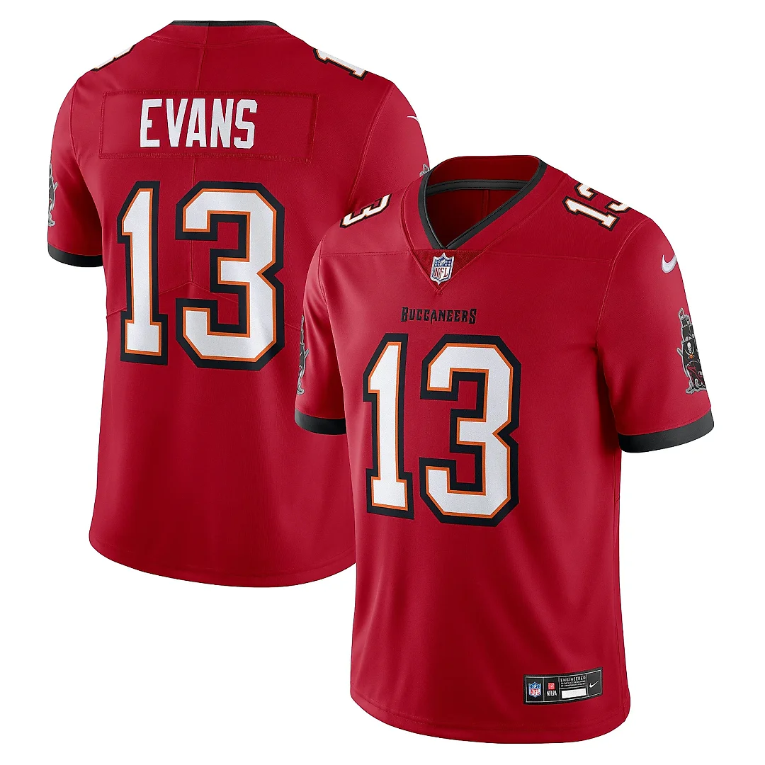 Zennovawear Men's Tampa Bay Buccaneers Mike Evans Red Vapor Untouchable Limited Jersey