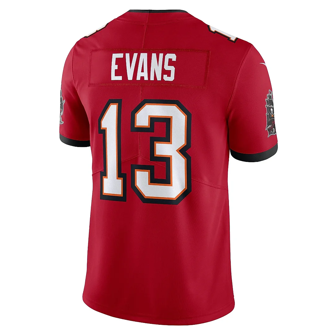 Zennovawear Men's Tampa Bay Buccaneers Mike Evans Red Vapor Untouchable Limited Jersey